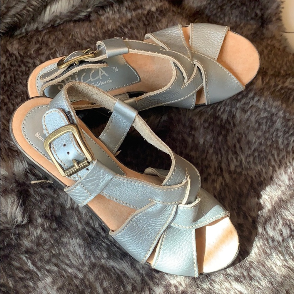 New Never Worn SBICCA Wedges Size 7